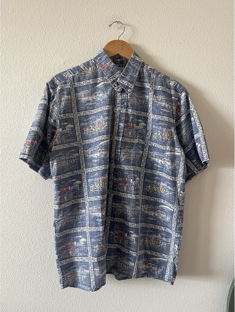 Vintage Reyn Spooner Hawaiian Print Button Shirt⁠ XL/L